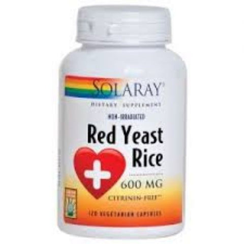 Comprar online RED YEAST RICE 600mg 45 Vcaps de SOLARAY. Imagen 1