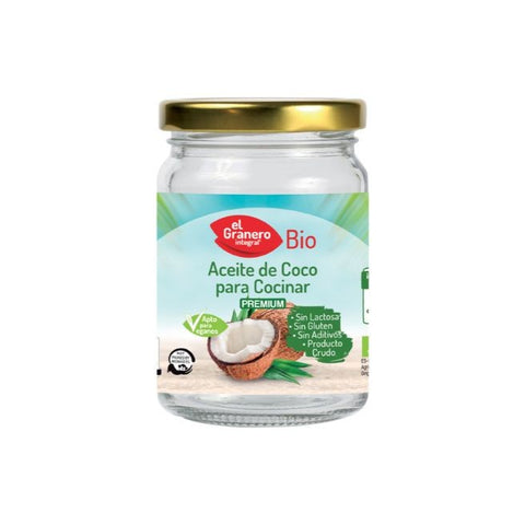 Comprar online ACEITE DE COCO PARA COCINAR BIO 500 ml de EL GRANERO INTEGRAL. Imagen 1