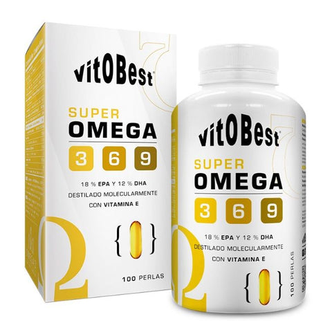 Comprar online SUPER OMEGA 3-6-9 1000 mg 100 Perlas de VIT.O.BEST. Imagen 1