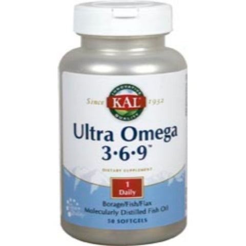 Comprar online ULTRA OMEGA 3 6 9 50 Perlas de KAL. Imagen 1