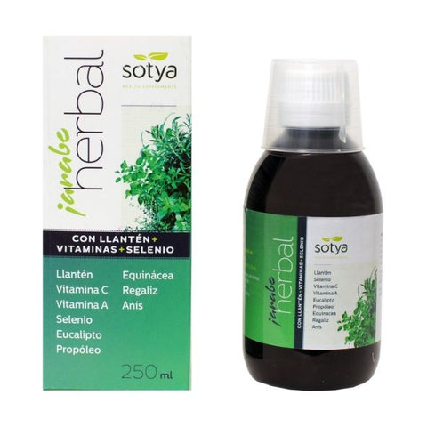Comprar online JARABE HERBAL 250 ml. L-1 de SOTYA BESLAN. Imagen 1