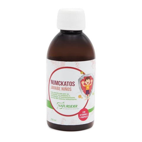Comprar online NUMCKATOS JARABE NIÑOS 250 ml de NATURLIDER. Imagen 1