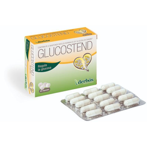 Comprar online GLUCOSTEND 60 Cap. de DERBOS. Imagen 1