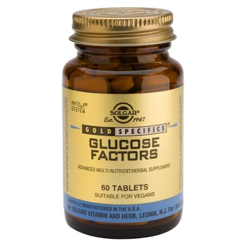 Comprar online GS GLUCOSA FACTOR 60 Comp de SOLGAR. Imagen 1