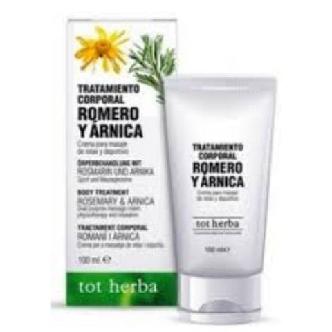 Comprar online CREMA ROMERO Y ARNICA 100 ml de TOT HERBA. Imagen 1