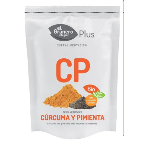 Comprar online CURCUMA Y PIMIENTA BIO 200 gr de EL GRANERO INTEGRAL. Imagen 1