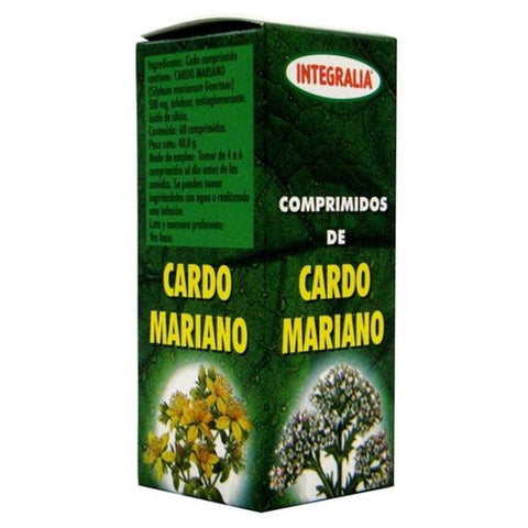 Comprar online CARDO MARIANO 60 Comp 500 mg de INTEGRALIA. Imagen 1