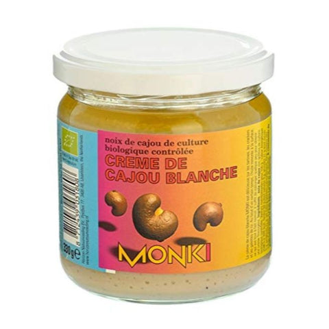 Comprar online CREMA DE ANACARDOS BLANCA MONKI 330 G BIO de MONKI. Imagen 1