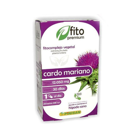 Comprar online FITOPREMIUM CARDO MARIANO 30 Caps de PINISAN. Imagen 1