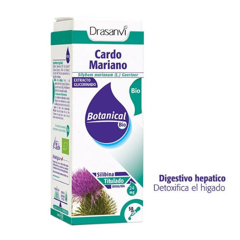 Comprar online GLICERINADO CARDO MARIANO 50 ml BOTANICAL BIO de DRASANVI. Imagen 1