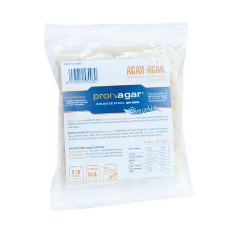 Comprar online AGAR AGAR COPOS SIN GLUTEN 50 gr de PRONAGAR. Imagen 1