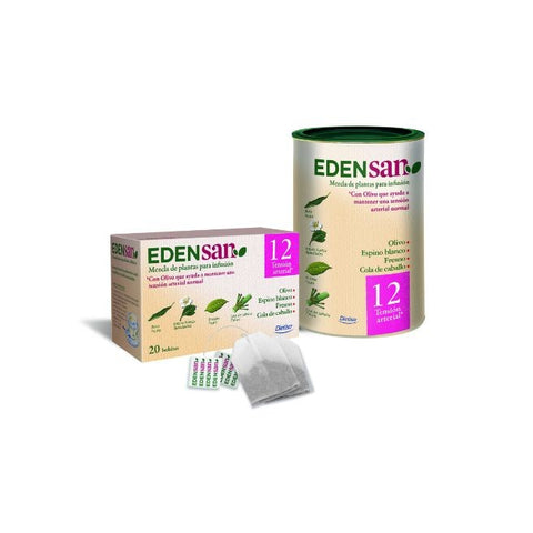 Comprar online EDENSAN 12 TENSION ARTERIAL 20 Filtros de DIETISA. Imagen 1