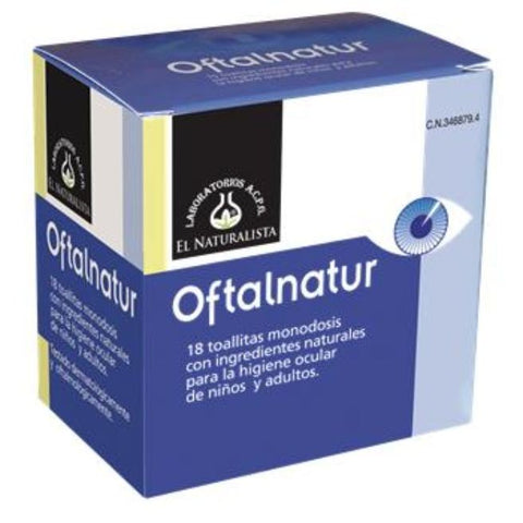 Comprar online OFTALNATUR TOALLITAS OCULARES 15 Toallitas de EL NATURALISTA. Imagen 1