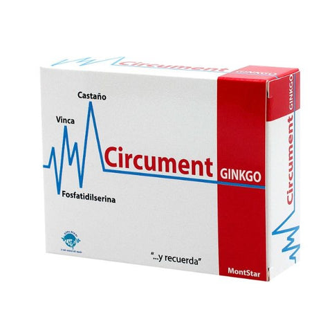 Comprar online CIRCUMENT GINKGO 504 mg 45 Caps de MONTSTAR. Imagen 1