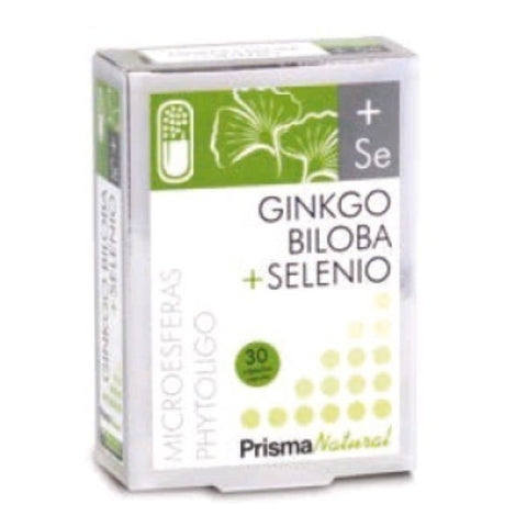 Comprar online GINKGO BILOBA + SELENIO 30 caps de PRISMA NATURAL. Imagen 1