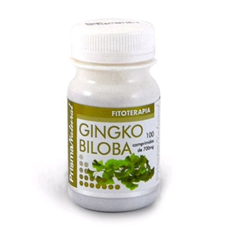 Comprar online GINKGO BILOBA 100 comp 700 mg de PRISMA NATURAL. Imagen 1