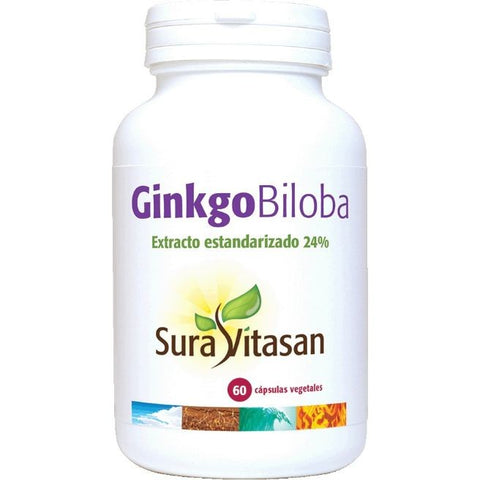 Comprar online GINKGO BILOBA 60 Caps de SURA VITASAN. Imagen 1