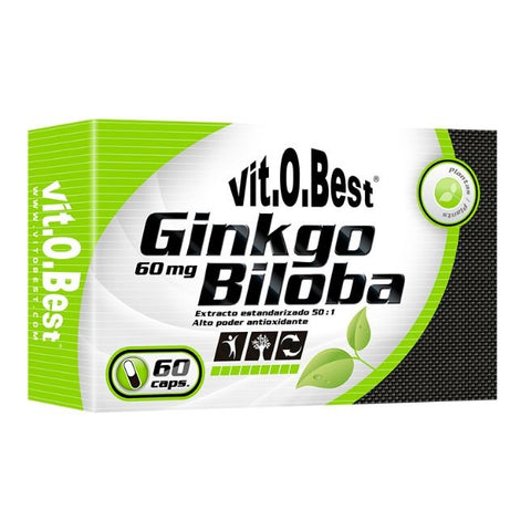 Comprar online GINKGO BILOBA 600 mg 60 Caps de VIT.O.BEST. Imagen 1