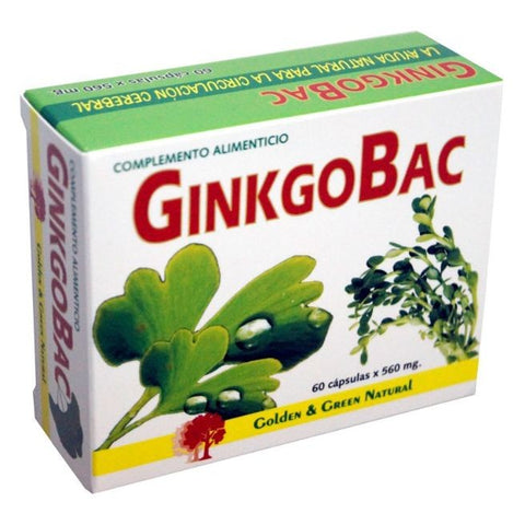 Comprar online GINKGOBAC 60 Caps de GOLDEN & GREEN. Imagen 1