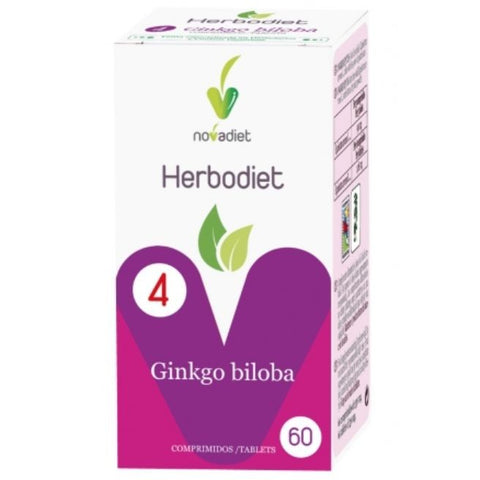 Comprar online HERBODIET 4 GINKGO BILOBA 60 Comp de NOVADIET. Imagen 1