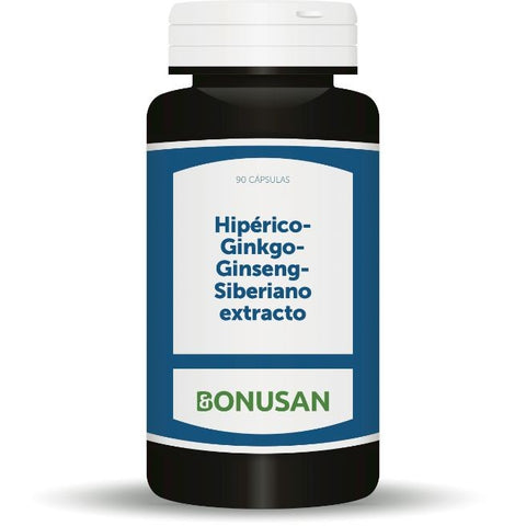Comprar online HYPERICO GINKGO GINSENG 90 Vcaps de BONUSAN. Imagen 1