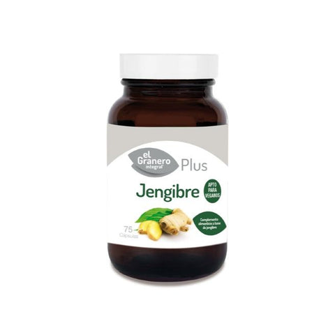 Comprar online JENGIBRE FORTE 75 Vcaps 528 mg de GRANERO SUPLEMENTOS. Imagen 1