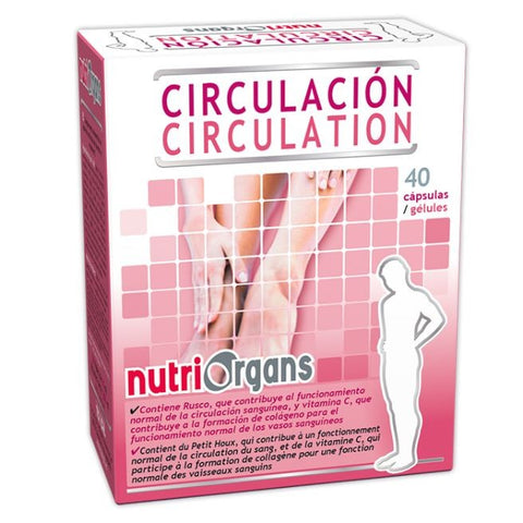 Comprar online NUTRIORGANS CIRCULACION 40 Caps de TONGIL. Imagen 1