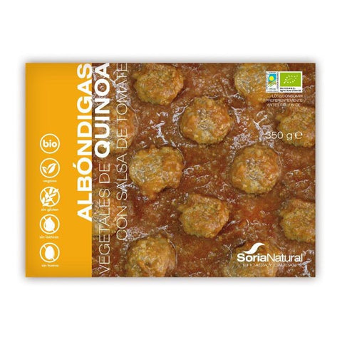 Comprar online ALBONDIGAS DE QUINOA BIO de ALECOSOR SORIA NATURAL. Imagen 1