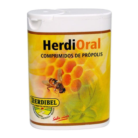 Comprar online HERDIORAL 100 mg PROPOLIS 30 Comp de HERDIBEL. Imagen 1
