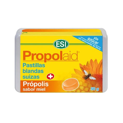 Comprar online PROPOLAID PASTILLAS BLANDAS SUIZAS MIEL 50 gr de TREPATDIET. Imagen 1