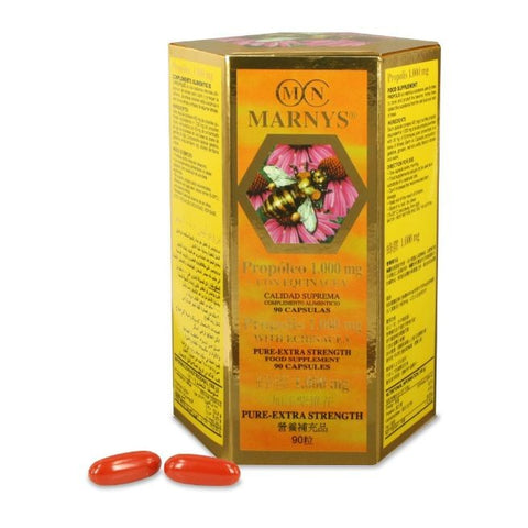 Comprar online PROPOLEO 1000 MG + Equinacea 90 Cap X 1000 MG de MARNYS. Imagen 1