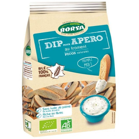 Comprar online APERITIVO DIPING CON HARINA INTEGRAL 120g de BORSA. Imagen 1