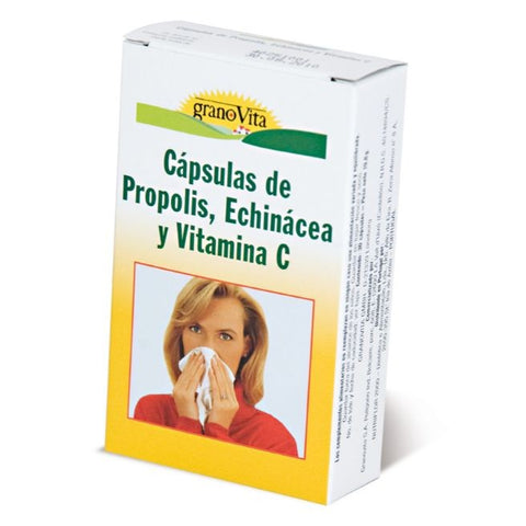 Comprar online PROPOLEO EQUINACEA VIT C 30 Caps de GRANOVITA. Imagen 1