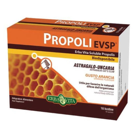 Comprar online PROPOLI OROSOLUBLE 16 Sobres de ERBA VITA. Imagen 1