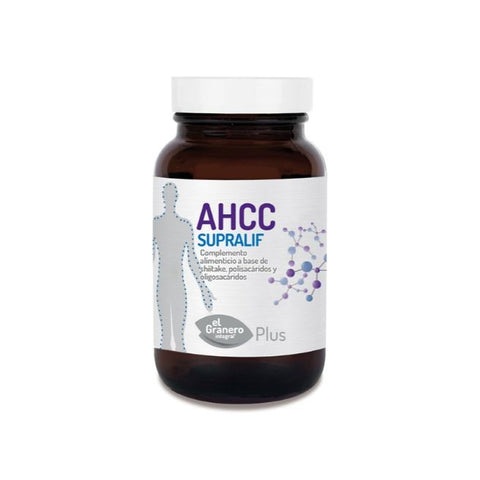 Comprar online AHCC SUPRALIF 500 mg 120 Caps de GRANERO SUPLEMENTOS. Imagen 1