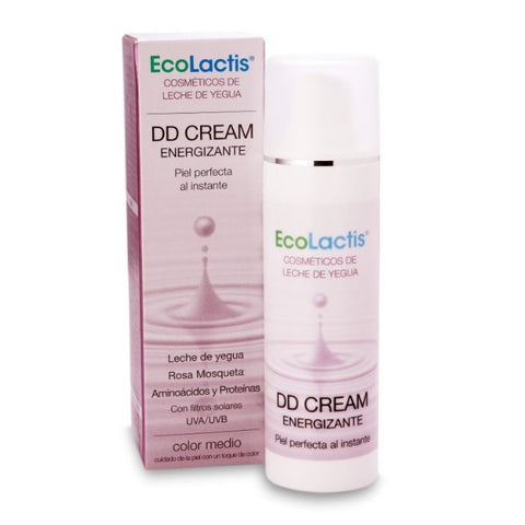 Comprar online DD CREAM ENERGIZANTE DEFENSA DIARIA CON UN TOQUE D de ECOLACTIS. Imagen 1