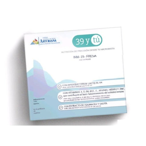 Comprar online INM-15 AYUDA A TUS DEFENSAS FRESA 15 sobres de 15 de 39 Y TU. Imagen 1