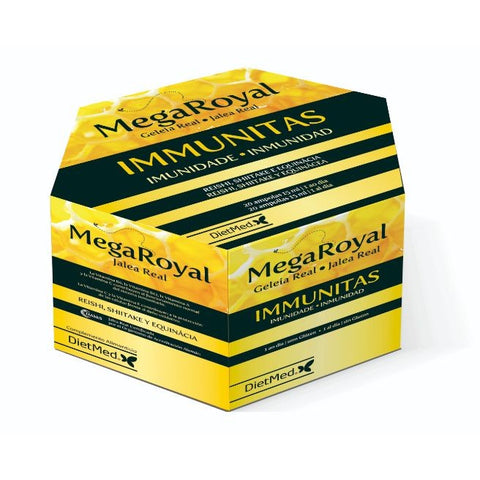 Comprar online MEGA ROYAL IMMUNITAS 20 x 10 ml Ampollas de DIETMED. Imagen 1