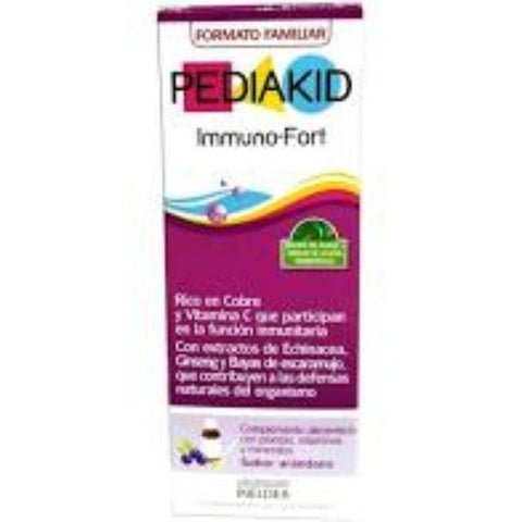 Comprar online PEDIAKID INMUNO - FORT 250 ML FORMATO FAMILIAR de INELDEA. Imagen 1