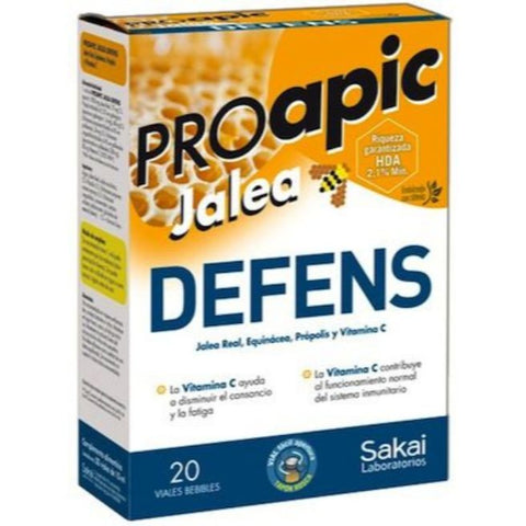 Comprar online PROAPIC JALEA DEFENS 20 Viales de SAKAI. Imagen 1
