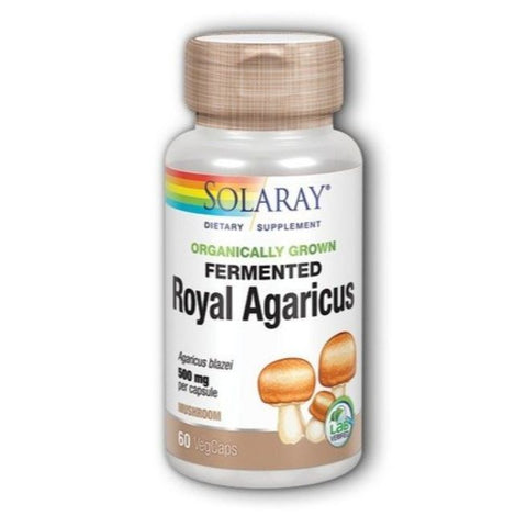 Comprar online ROYAL AGARICUS CHAMPIÑON DEL SOL 500 mg 60 Vcaps de SOLARAY. Imagen 1