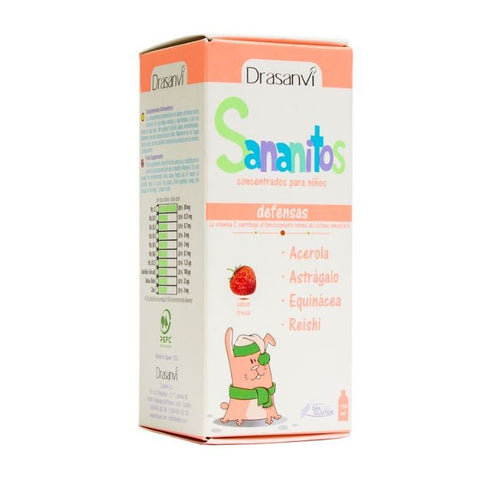 Comprar online SANANITOS DEFENSAS JARABE 150 ml de DRASANVI. Imagen 1
