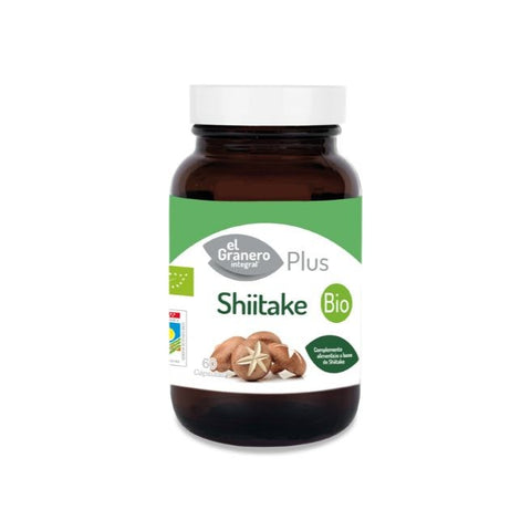 Comprar online SHIITAKE BIO 400 mg 60 Caps de GRANERO SUPLEMENTOS. Imagen 1