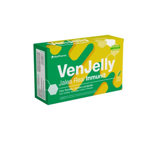 Comprar online VENJELLY JALEA REAL INMUNIT 20 Ampollas de VENPHARMA. Imagen 1