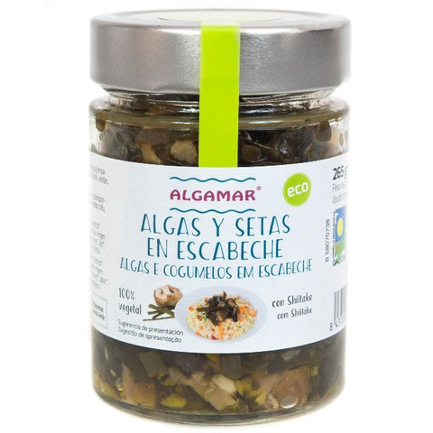 Comprar online ALGAS Y SETAS EN ESCABECHE - ALGAS CON SHIITAKE, A de ALGAMAR. Imagen 1