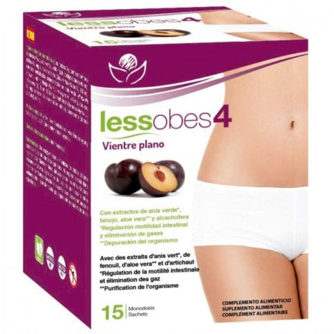 Comprar online LESSOBES 4 VIENTRE PLANO 15 monod. de BIOSERUM. Imagen 1